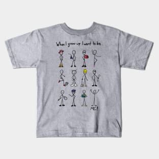 I want to be me! Kids T-Shirt